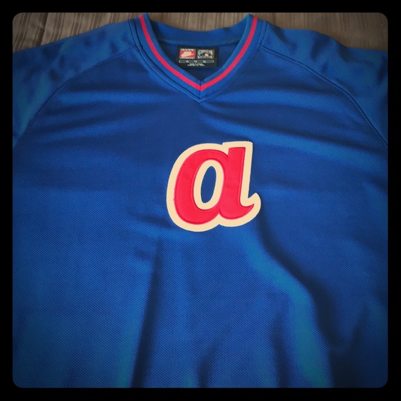 atlanta braves retro jersey